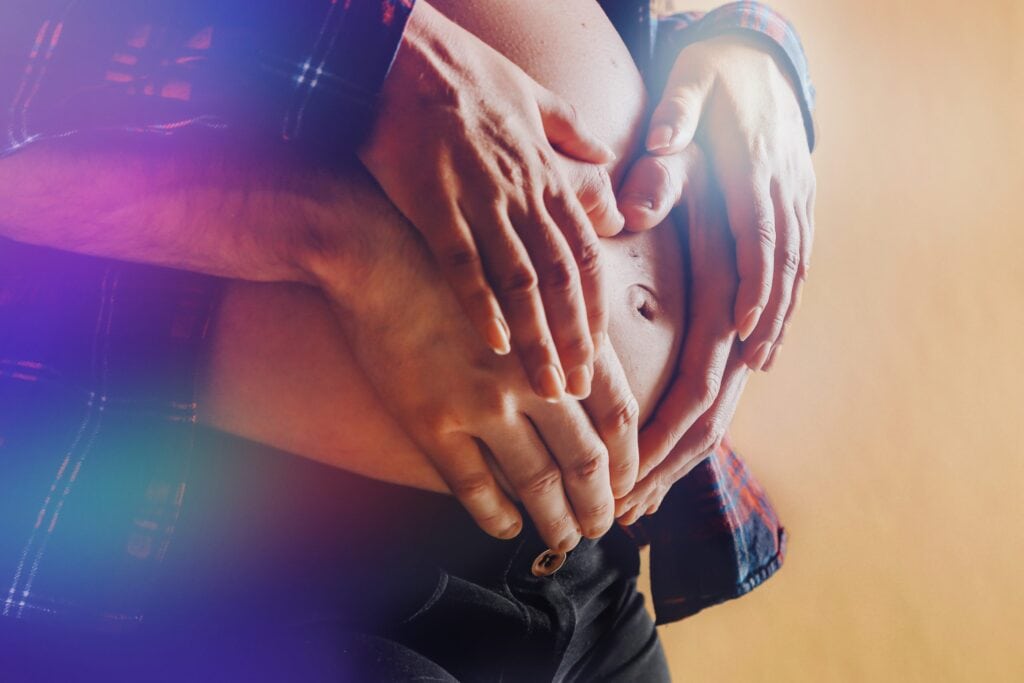 Babybauch-Fotoshooting in Hamburg