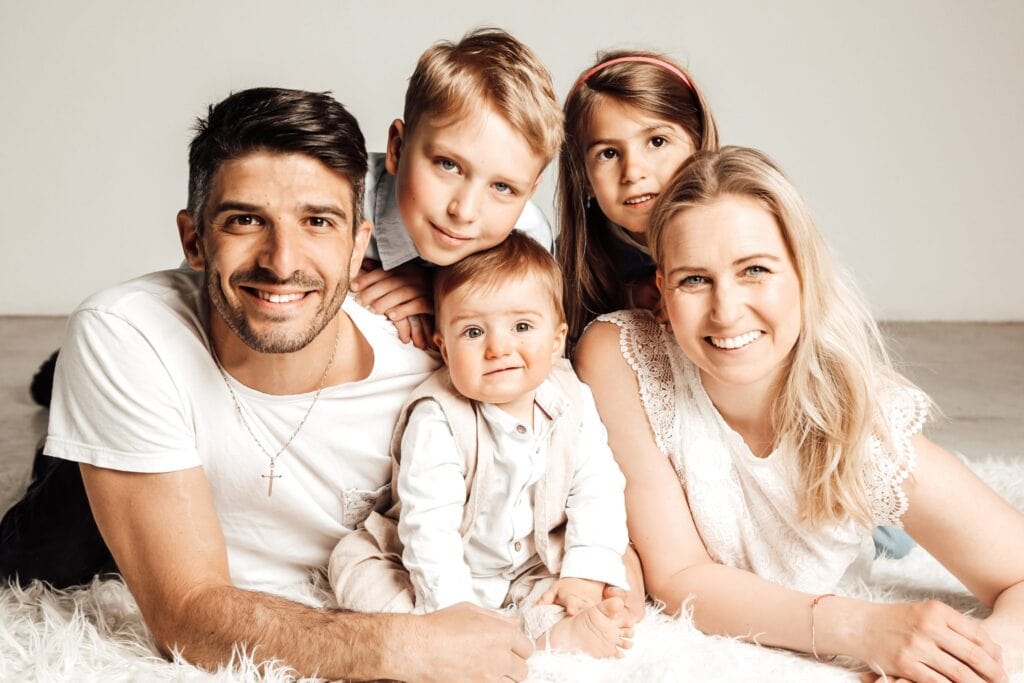 Familien-Fotoshooting in Hamburg