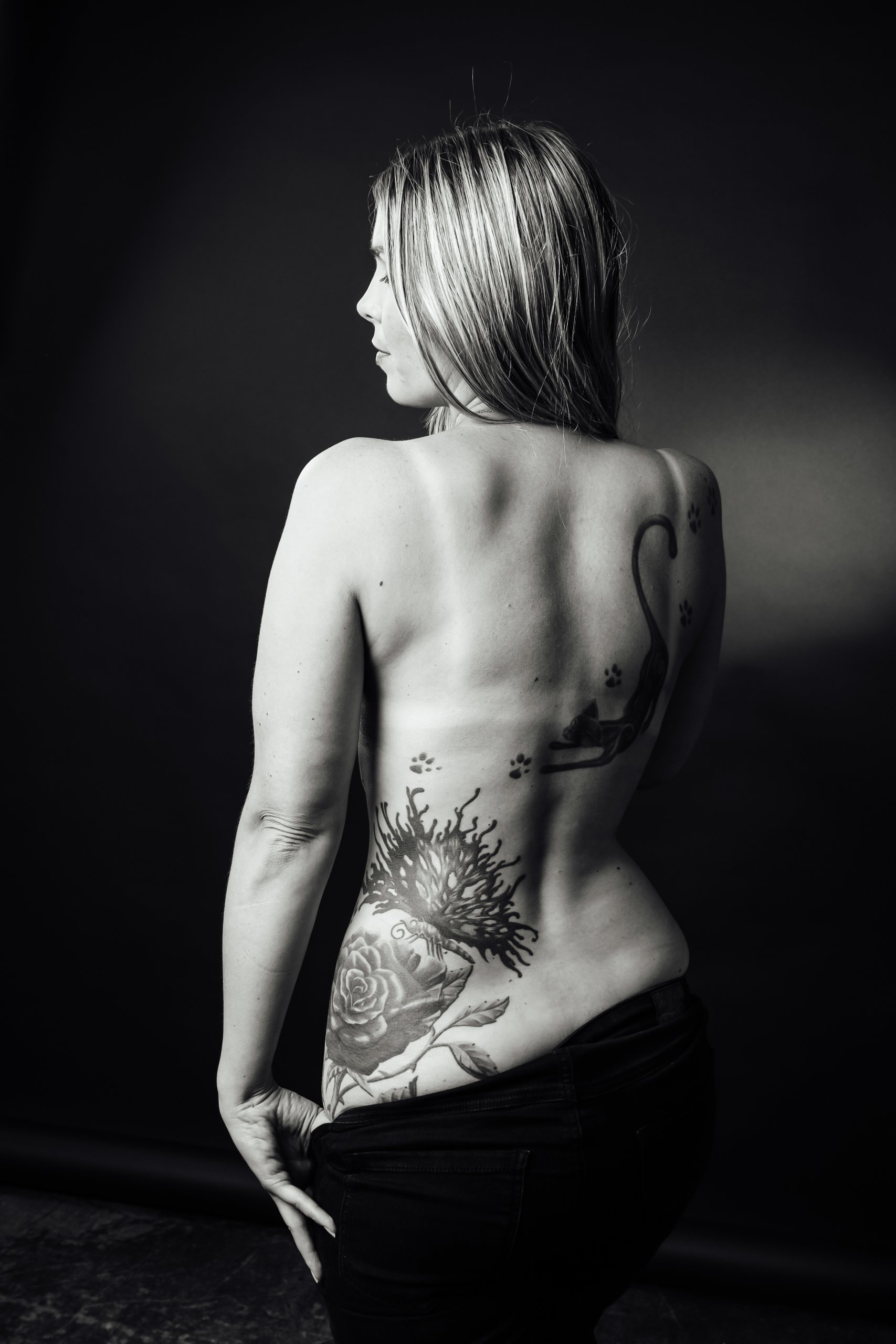 Aktfotografie Hamburg im Fotostudio
