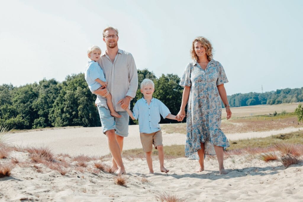 Familienfoto im Fotostudio Hamburg