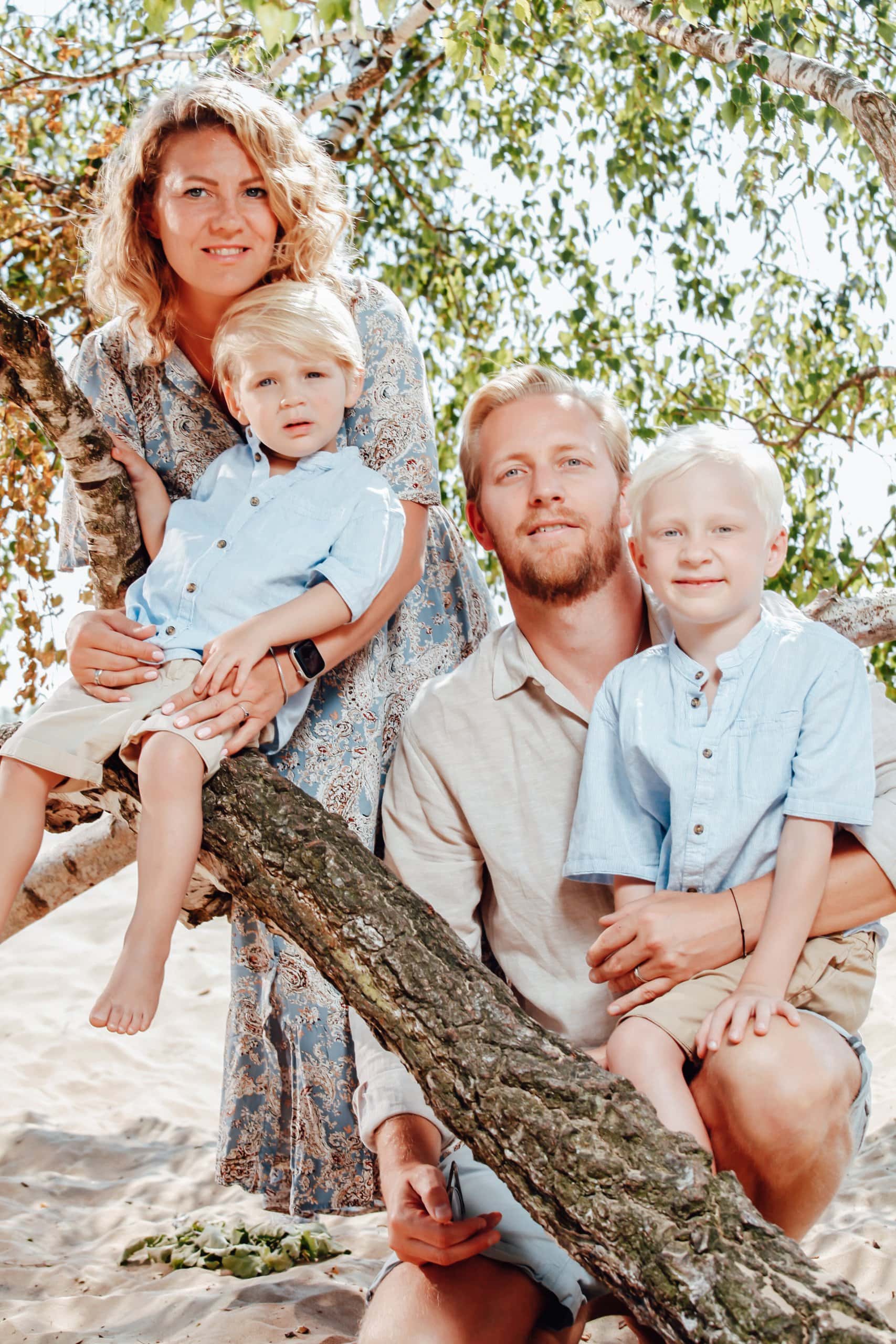 Familienfoto Hamburg im Fotostudio